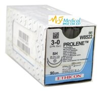 Chỉ phẫu thuật PROLENE số 3/0 - W8522 Ethicon