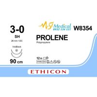 Chỉ phẫu thuật PROLENE số 3/0 Hộp/12 tép (Mỹ)