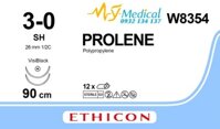 Chỉ phẫu thuật PROLENE số 3/0 W8354 Ethicon