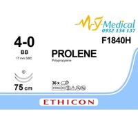 Chỉ phẫu thuật PROLENE số 4/0 - F1840H Ethicon
