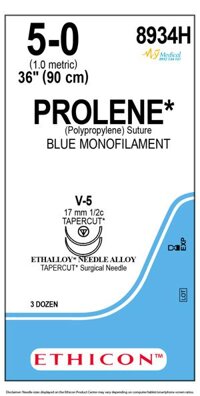 Chỉ phẫu thuật PROLENE số 5/0 8934H Ethicon