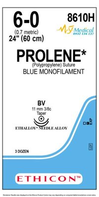 Chỉ phẫu thuật PROLENE số 6/0 8610H Ethicon