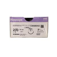 CHỈ PHẪU THUẬT TỰ TIÊU TỔNG HỢP B|BRAUN NOVOSYN® VIOLET Số 2/0 - C0068042 / C0068047 / C0068095 (hộp 36 tép)