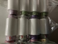 Chỉ Tơ vắt sổ 150A2 lốc 6 ống550g chất liệu polyester cao cấp