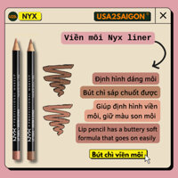 Chì viền môi nude nâu lip liner NYX chính hãng USA