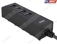 Chia cổng USB 3.0 1 cổng ra 4 cổng UniTek Y-3075 với tốc độ cao 5Gbps