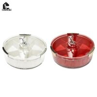 Chia Khay Phục Vụ Lễ Hội Hộp Kẹo Thanh Lịch Bảo Quản Thực Phẩm Hộp Đựng Đường Hộp Đựng Đồ Ăn Nhẹ Khay Cho Gia Đình Tiệc Khách Sạn