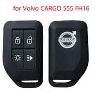 Chìa Khóa Nắp Cho Volvo FH16 FM CARGO 555 Chìa Khóa Silicon Móc Khóa Xe Chìa Khóa 4 Nút Keyless Phụ Kiện Vỏ Chìa Khóa