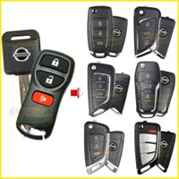 Chìa khoá remote độ gập xe Nissan Grand Livina mẫu mới