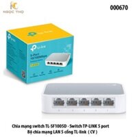 Chia mạng switch TL-SF1005D - Switch TP-LINK 5 port - Bộ chia mạng LAN 5 cổng