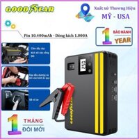 Chia sẻ     Bộ kích bình kiêm bơm lốp ô tô và sạc dự phòng Goodyear cao cấp GY-5296