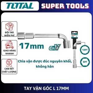 Chìa vặn góc chữ L 17mm Total THWL1706