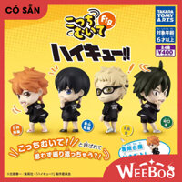 Chibi figure Haikyuu phiên bản Lắc Mông – Chính hãng Takara Tomy