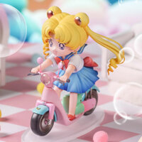 Chibi Rừng Thỏ Xe Máy Mặt Trăng Thỏ Thủy Thủ Mặt Trăng Hình Anime Ngoại Vi GK Mô Hình Hai Chiều Hợp Thời Trang Đồ Chơi