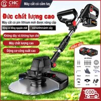 CHIC Máy cắt cỏ, Máy cắt cỏ pin cầm tay, tỉa cành cầm tay, máy cắt pin, máy cắt cỏ mini dùng pin, pin khủng 15000mah