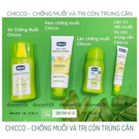 Chicco - Lăn/Xịt chống muỗi đốt, trị côn trùng cắn 10ml/60ml/100ml CHÍNH HÃNG