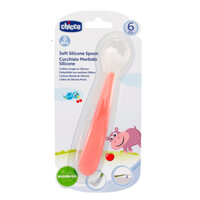 Chicco Thìa ăn Silicone 6M+ Chicco