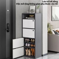 ChicFurn Tủ tổ ong nhiều tầng có ngăn tủ đa năng, đựng đồ kệ sách gỗ để đồ,3-6 tầng đại tủ đựng đồ