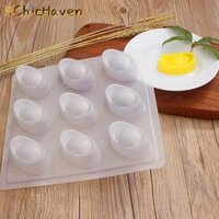 ChicHaven DIY Lucky Wealth 3D yuanbao khuôn nhựa thạch handmade Sugarcraft Khuôn mousse bánh pudding sô cô la khuôn nướng