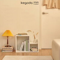 Chiếc Kệ Gỗ Nhỏ Xinh Đa Năng Cho Phòng Khách, Phòng Ngủ KEGODA - Trắng