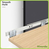 Chiến THẮNG 1 Đôi Tiếng Ồn Thấp Mang Kéo Ra Trượt Cho Bàn Phím Khay Treo Treo Giá Đỡ Gắn Bên Bàn Pc