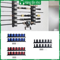 Chiến THẮNG Ngang 6 Dây Câu Cá Giá Treo Tường Cần Câu Cá Dễ Dàng Lắp Đặt