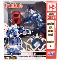 CHIENXA - P4 - C3 No.685203 - Chiến xa thần thú Phần 4 - Gấu Băng Bão Tuyết  - Chính Hãng Auldey (SCREECHERS WILD 4)