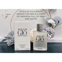 Chiết 10ml Acqua di Giò Eau de Parfum Giorgio Armani for men