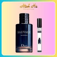 Chiết 10ml nước hoa Dior Sauvage Parfum EDP hương thanh cay mộc mạc