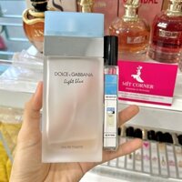 Chiết 8ml Dolce & Gabbana Light Blue Nước Hoa Nữ