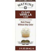 Chiết xuất hương vị vani làm bánh ngon cao cấp Watkins Clear Vanilla Flavor, 2 Fl Oz (59 ml)