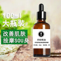 Chiết xuất thực vật tinh dầu quế 100ml cạo gió xoa bóp để cải thiện làn da đầy hơi và điều hòa tâm trạng và dạ dày tinh dau sa chanh