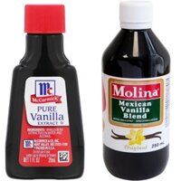 Chiết Xuất Vani Molina Mexican Vanilla Blend, Original, Chai 250 mL (8.3 Fl. Oz.)