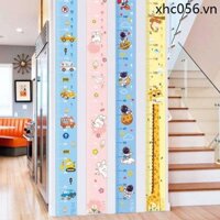Chiều Cao Dán Toàn Bộ Hoạt Hình Chiều Cao Dán Tường Bé Trẻ Em Trẻ Em Đo Chiều Cao Thước Có Thể Tháo Rời Không Làm Tổn Thương Tường