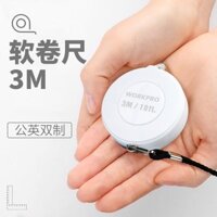 Chiều Cao Dụng Cụ Đo Mini Thước Vải 92% Băng Đo Băng Đo Thước Đo Quần Áo Thước Hai Mặt 3.4 Đo 3 Học Sinh Tiểu Học Thước Mềm Đo