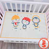 Chiếu cao su non đệm hơi cho bé êm ái thông hơi thoáng khí