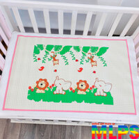 Chiếu cao su non đệm hơi cho bé êm mềm