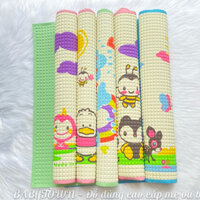 Chiếu cao su non điều hoà Cuddle - Hàng Malaysia ( Giao họa tiết ngẫu nhiên)