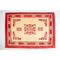 Chiếu Cói Đậu Thái Bình In Gấm Kích Thước (1m6 x 2m)
