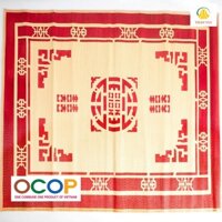 Chiếu Cói In Gấm Loại Đặc Biệt 0,8m,1m2,1m5,1m6,1m8,2.0m  100%Tự Nhiên