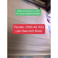 chiếu cói trắng 2m2 x 2m LOẠI 1 XUẤT SẮC