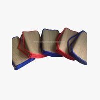 Chiếu cói trắng/ sọc/ bông xếp (Loại xuất khẩu cao cấp) - Làng Chiếu Long Định - 0m8 x 1m95