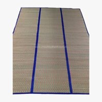Chiếu cói trắng/ sọc/ bông xếp (Loại xuất khẩu cao cấp) - Làng Chiếu Long Định - 1m6 x 1m95