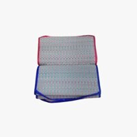 Chiếu cói trắng/ sọc/ bông xếp (Loại xuất khẩu cao cấp) - Làng Chiếu Long Định - 1m x 1m95