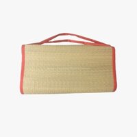 Chiếu cói trắng xếp (Loại tiêu chuẩn đẹp) - Làng Chiếu Long Định - 0m8 x 1m95 và 1m x 1m95