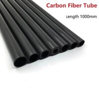 Chiều dài 1000mm Ống sợi Carbon chất lượng cao 2mm ~ 10mm Ống rỗng Ống Carbon cho mô hình diều RC Máy bay mô hình DIY Quadcopter