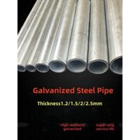 Chiều dài 500mm Ống thép mạ kẽm 4 / 6 / 1 inch Ống tròn rỗng cấp nước-1 / 2 / 3 Cái
