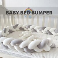 Chiều Dài Bắc Âu Thắt Lưng Sơ Sinh Nệm Bé Nôi Hàng Rào Dệt Sang Trọng Gối Cũi Trang Trí Nội Thất