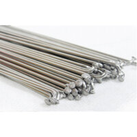 Chiều dài tùy chỉnh Đài Loan Shindai HT nan hoa 14G 2.0 Thép không gỉ Bạc khuỷu tay / Kéo thẳng Xe đạp nan hoa Đồng miễn phí