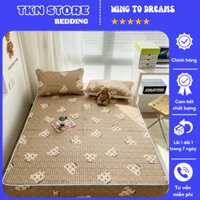 Chiếu điều hoà cao su bo chun latex chất liệu mềm mịn mát lạnh , Chiếu cao su điều hoà bọc đệm tối đa 30cm mẫu mới 2023